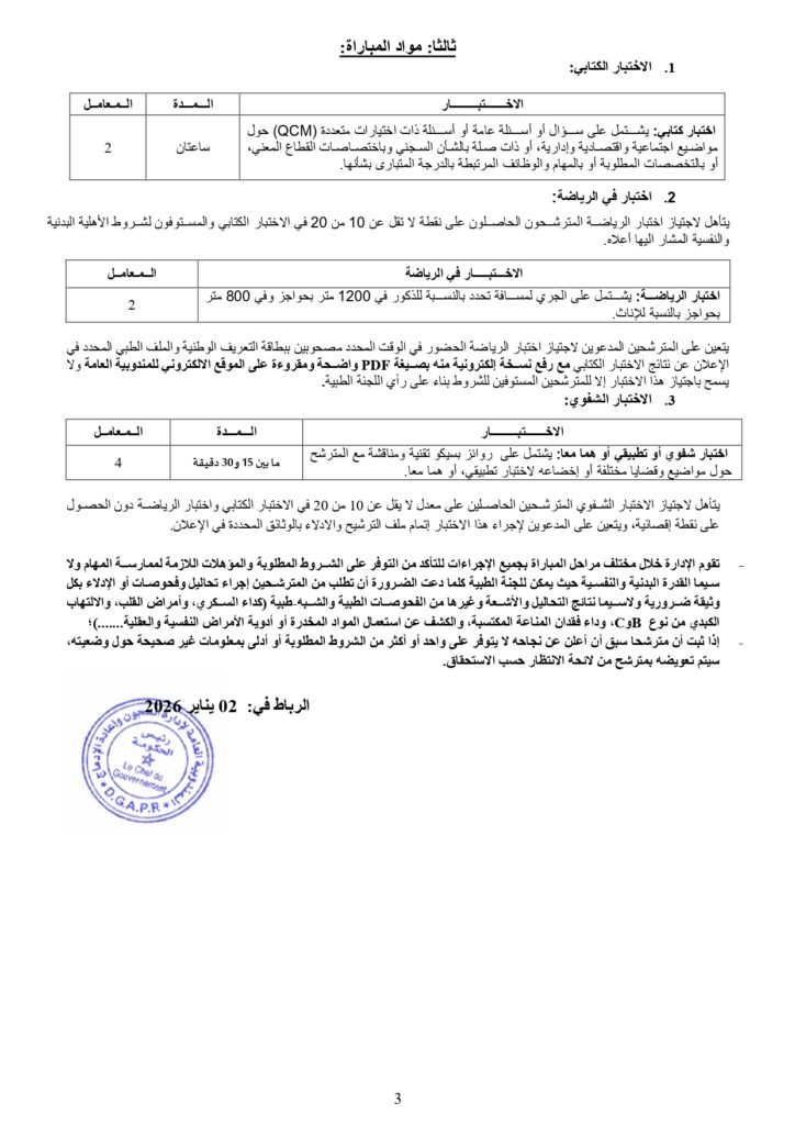 المندوبية العامة لإدارة السجون وإعادة الإدماج