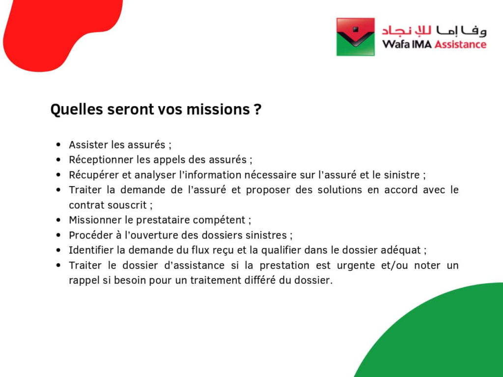 Wafa IMA Assistance